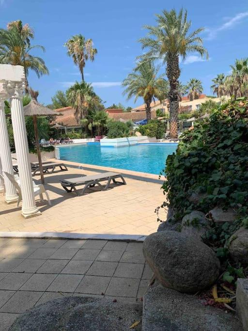 Appartement Cosy Confort Parking Clim Wifi Linge Acces Piscine Non Inclus Canet-en-Roussillon Buitenkant foto